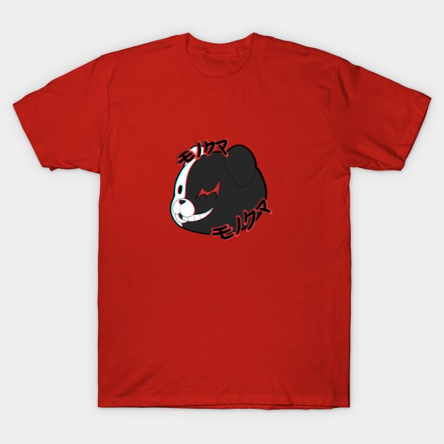 Monokuma 3D Effect T-Shirt by Bomseoki